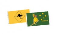 Australian Kangaroo Flags